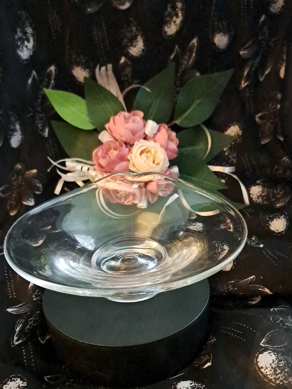Clear Glass Decorative Bowl - Home Dining